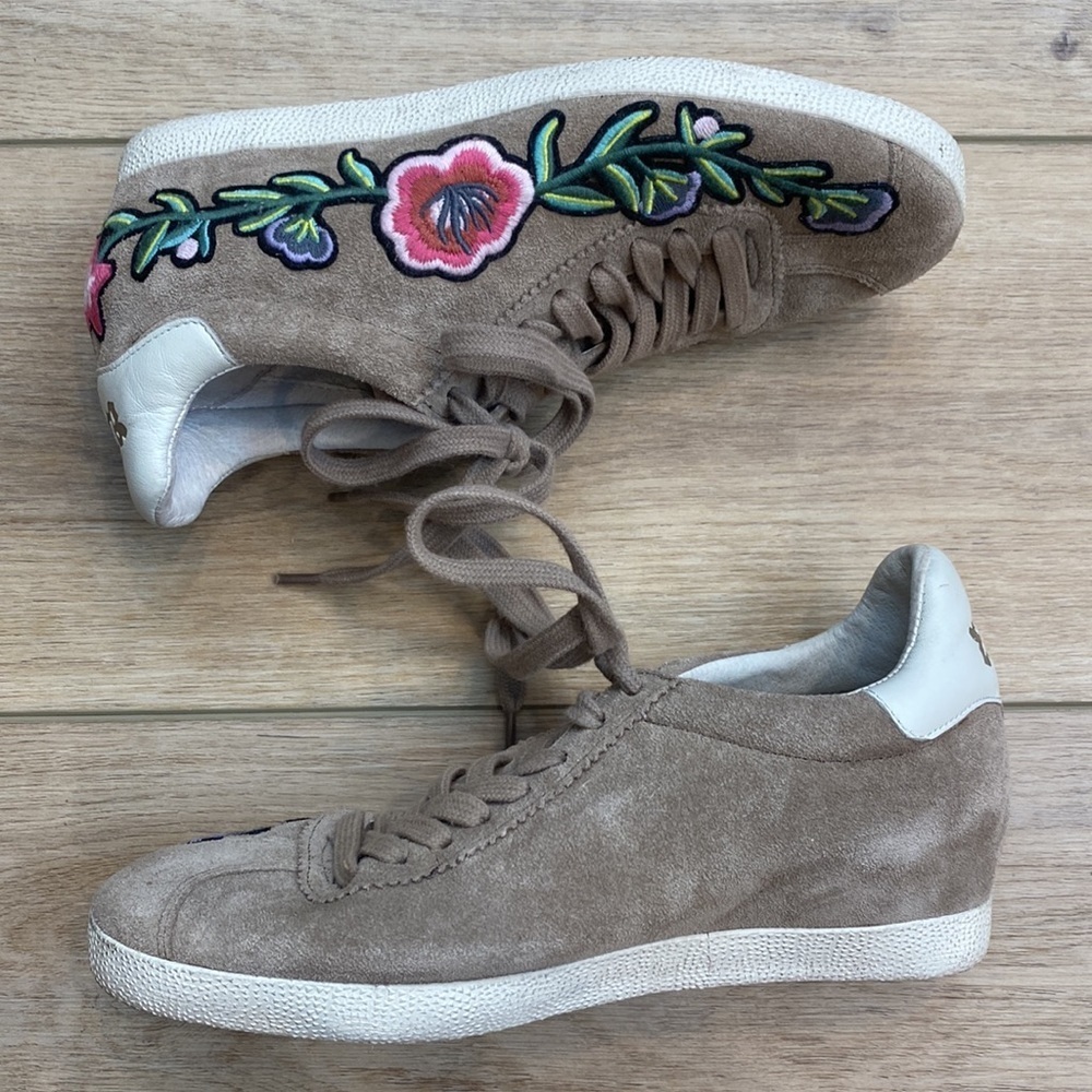 NWOT Ash‎ | Gull | Embroidered Sneakers - Picture 3 of 14